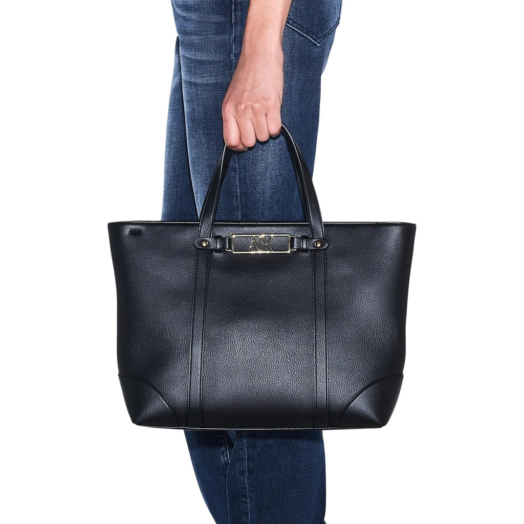 Armani Exchange — Sac noir femme — vue 2