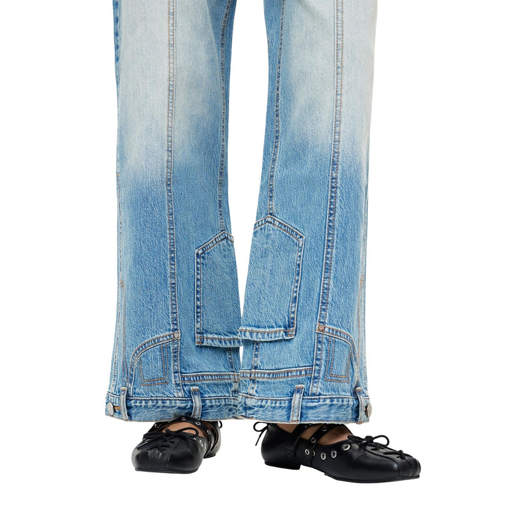 Desigual — Women's blue Invert denim jeans — view 3