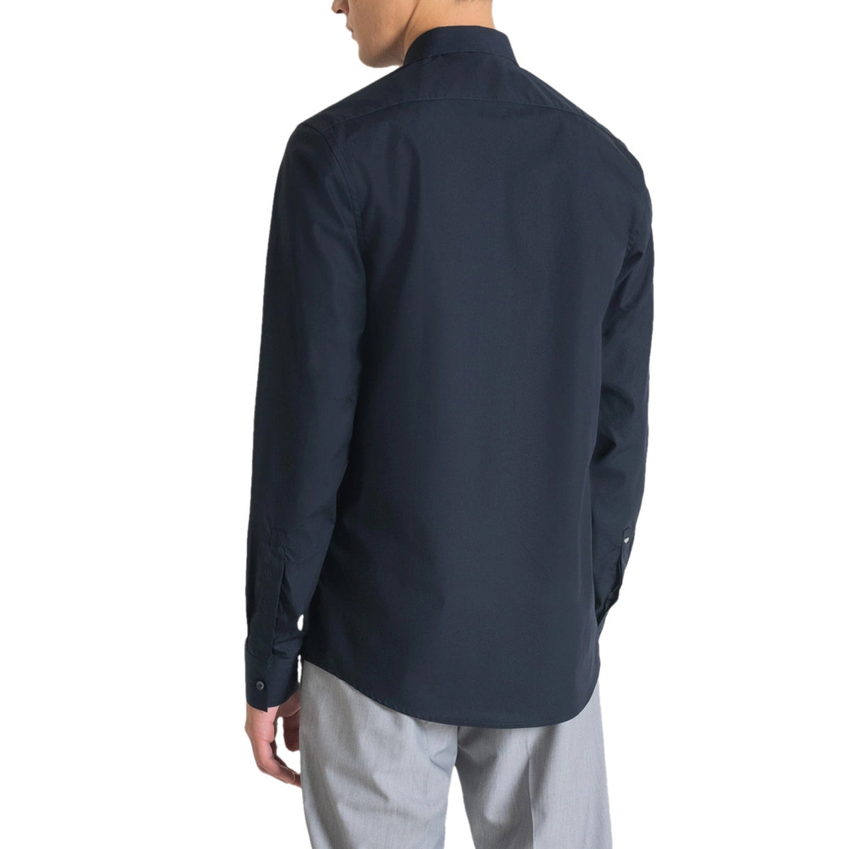 Antony Morato — Chemise réf. MMSL00691-FA400078 bleu homme — vue 2