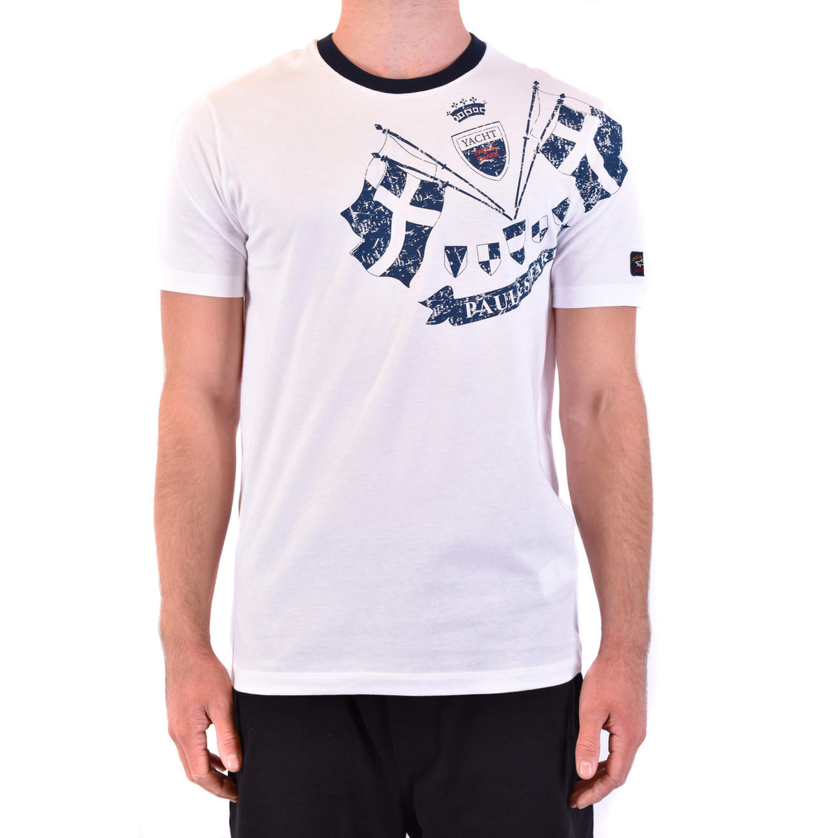 Paul&shark — T-shirt B_42078 blanc homme