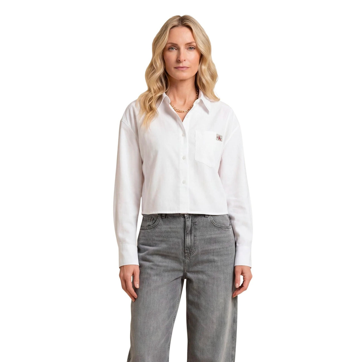 Calvin Klein Jeans — Dameshemd LV047F148G wit