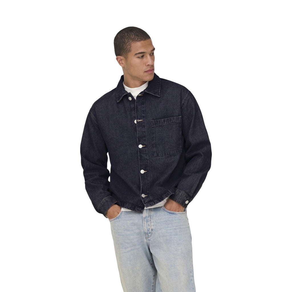 Only & Sons — Men's blue Sprick shirt
