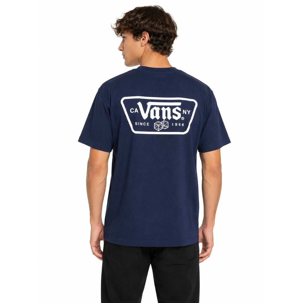 Vans — T-shirt VN000WU85TU1 bleu homme — vue 2