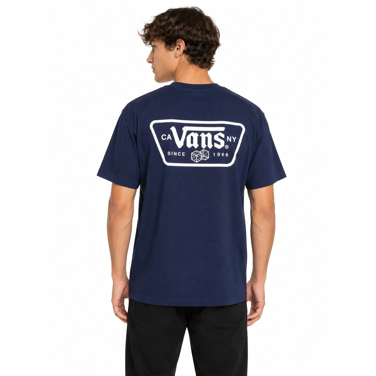 Vans — T-shirt VN000WU85TU1 bleu homme — vue 2