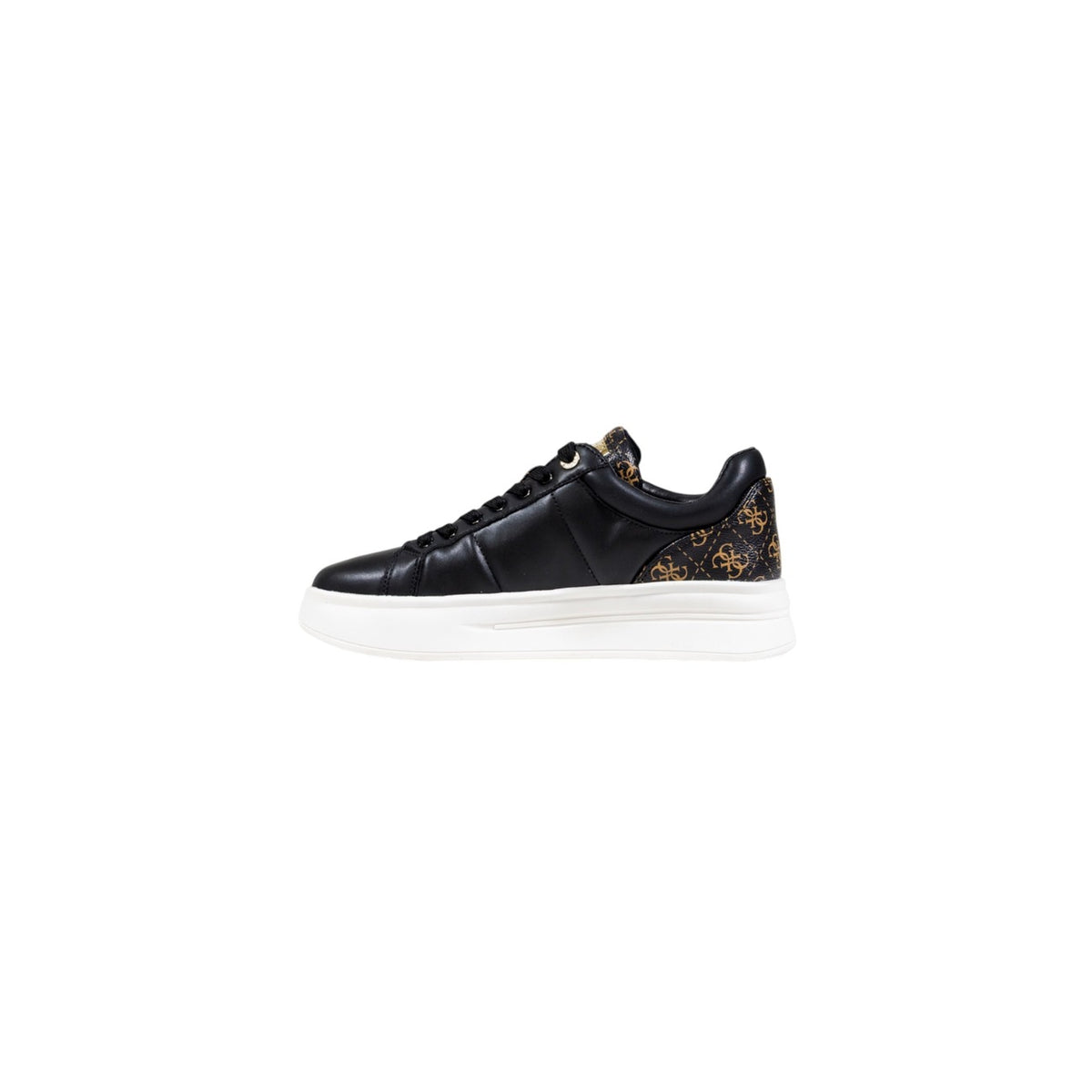 Guess — Baskets Flfwll Pel12 femme - coloris noir — vue 3