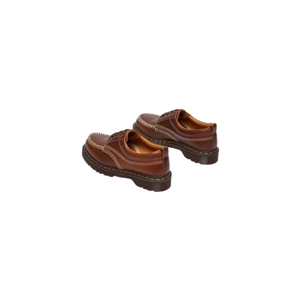 Dr. Martens — Men's Brown Leather Lowell Shoes — view 4