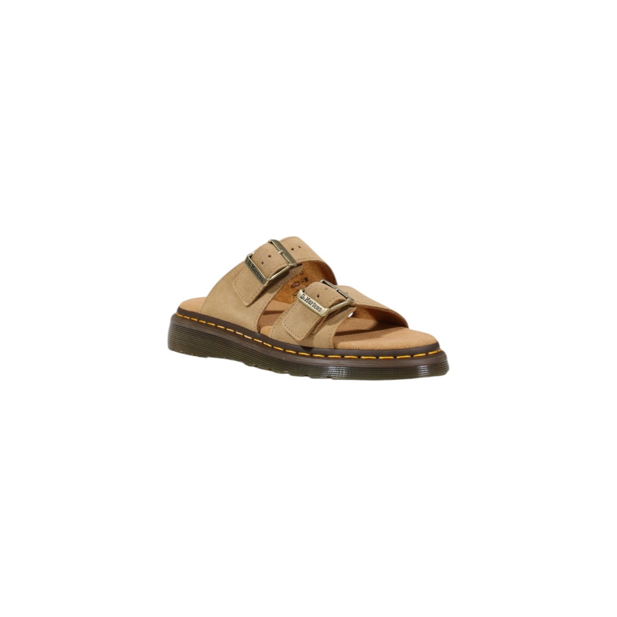 Dr. Martens — Chaussures réf. 41083200 en cuir beige homme — vue 2