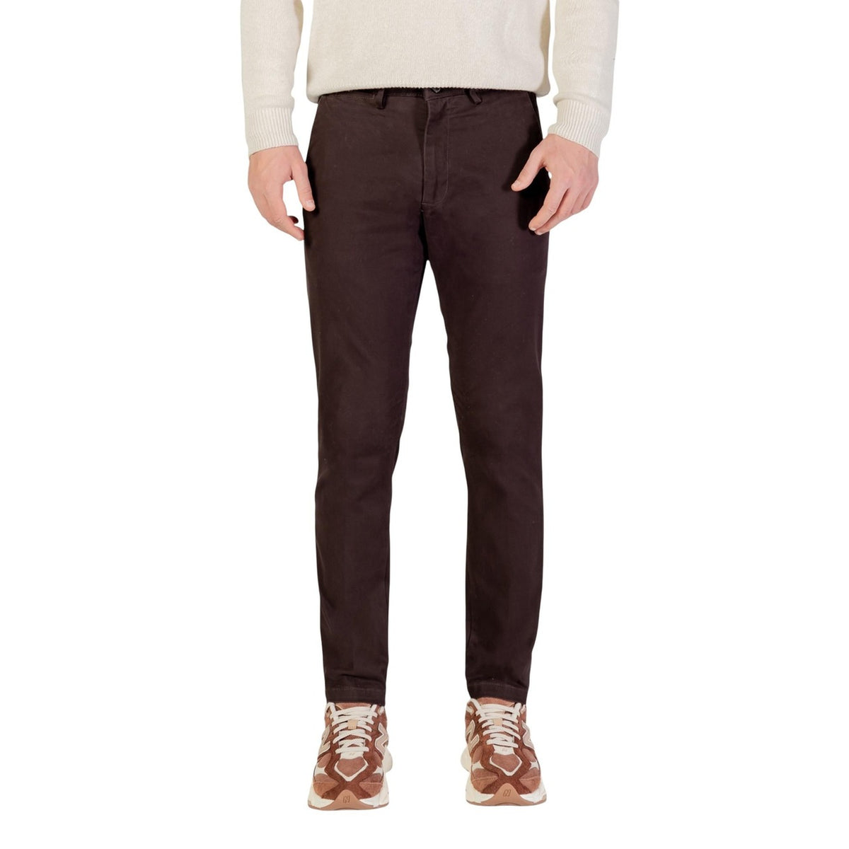 Borghese — Pantalon réf. 5WPA01 07CO126M marron homme