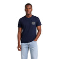 Tommy Jeans — T-Shirt aus Bio-Baumwolle mit Print für Herren, Blau
