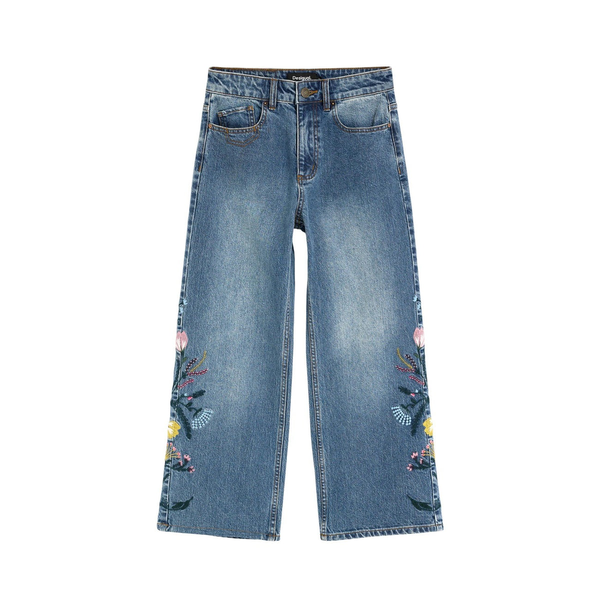 Desigual — Damen-Jeans Denim Bridge blau — Ansicht 4