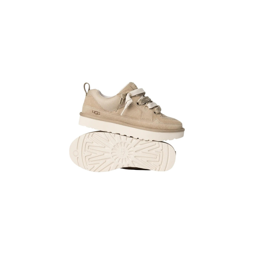 UGG — Lo Lowmel beige women’s sneakers — view 3