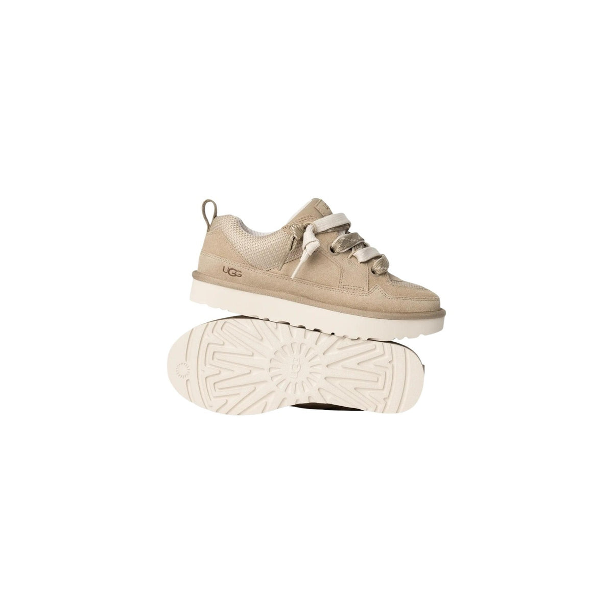 UGG — Baskets Lo Lowmel beige femme — vue 3