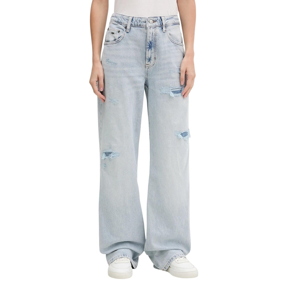Tommy Jeans — Women's azure blue stretch cotton jeans DW0DW22139
