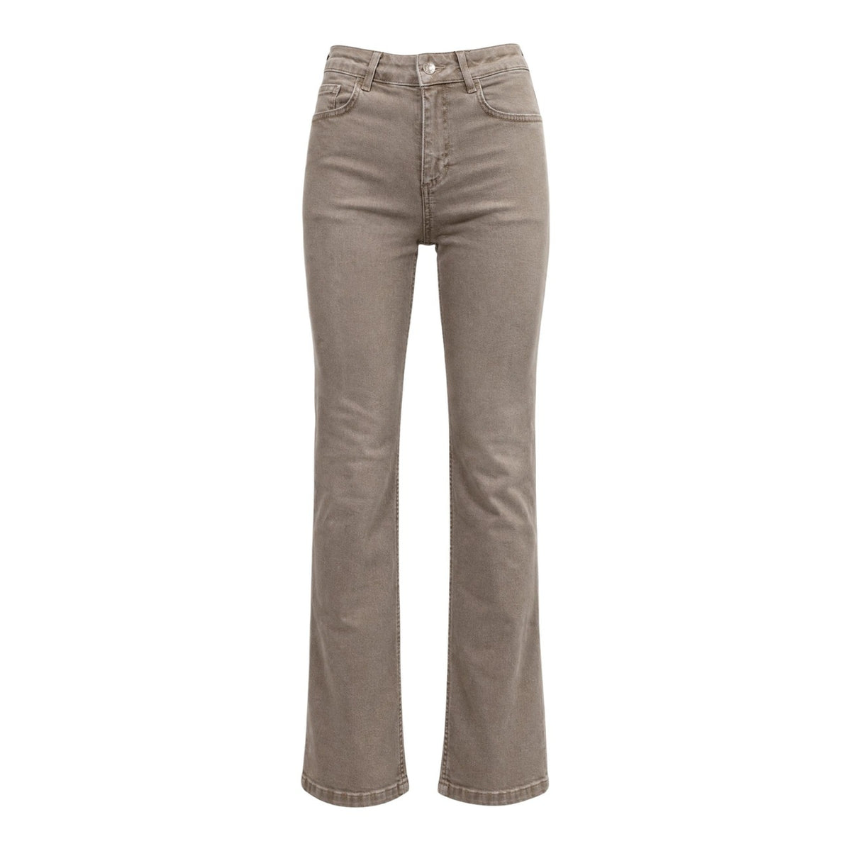 Liu Jo — Pantalon beige réf. STRAIGHT GLAM femme — vue 3