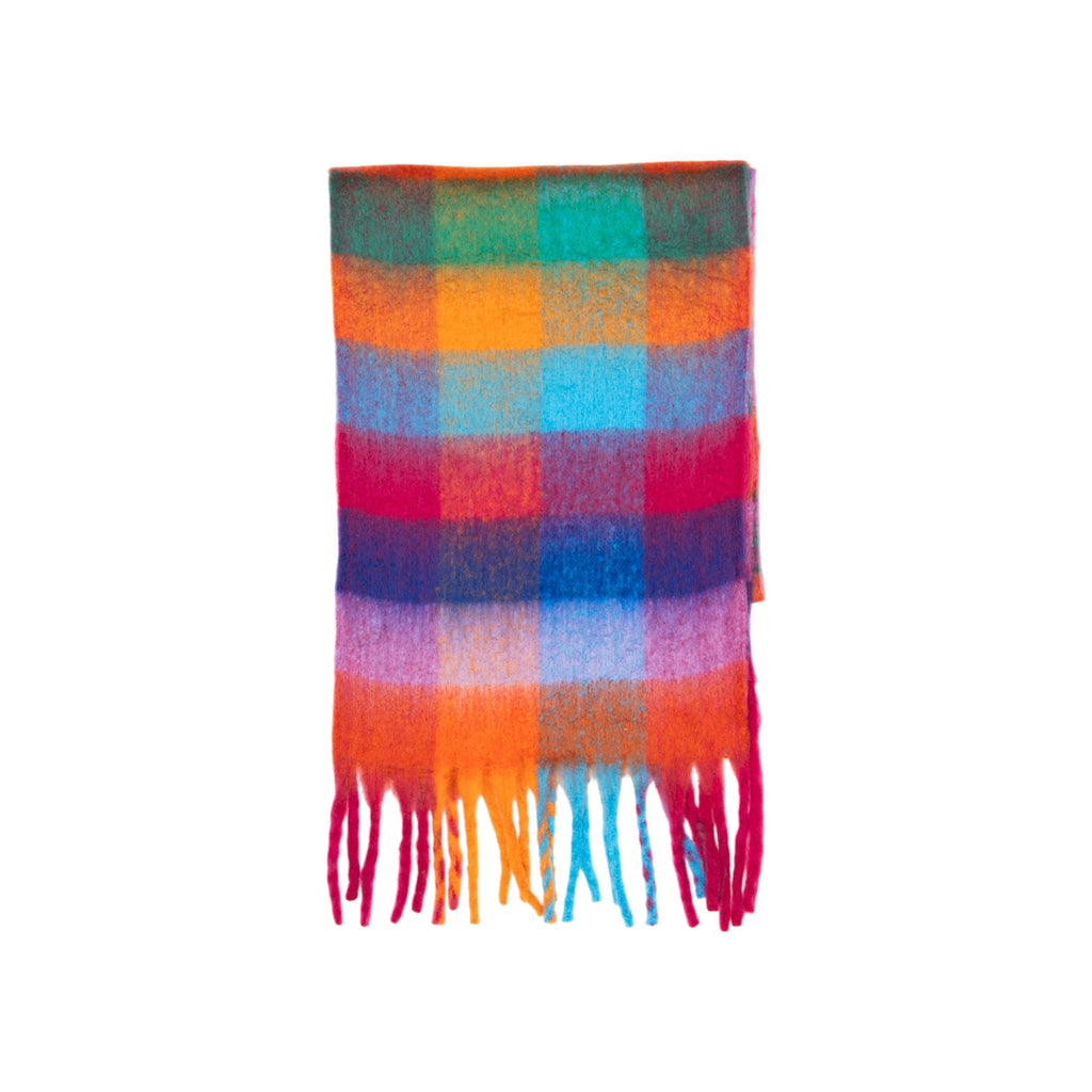 Pieces — Sjaal 17152348 oranje dames — afbeelding 4