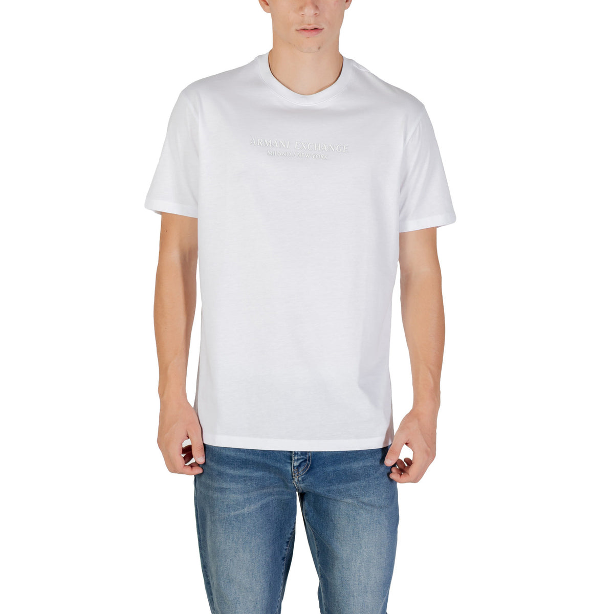 Armani Exchange — T-shirt XM001280 blanc homme