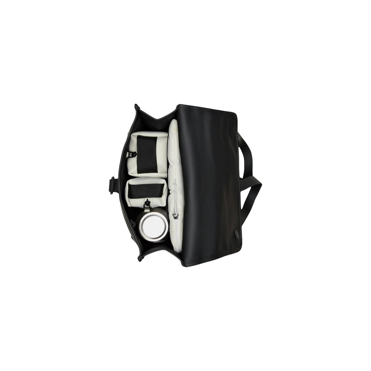 Rains — Backpack Mini noir unisexe — vue 3