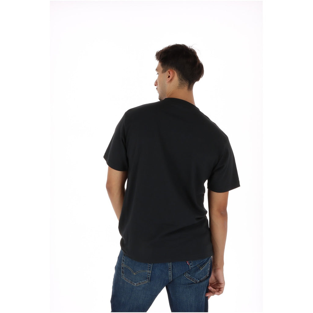 Vans — T-shirt VN000TBXY281 black men — view 2