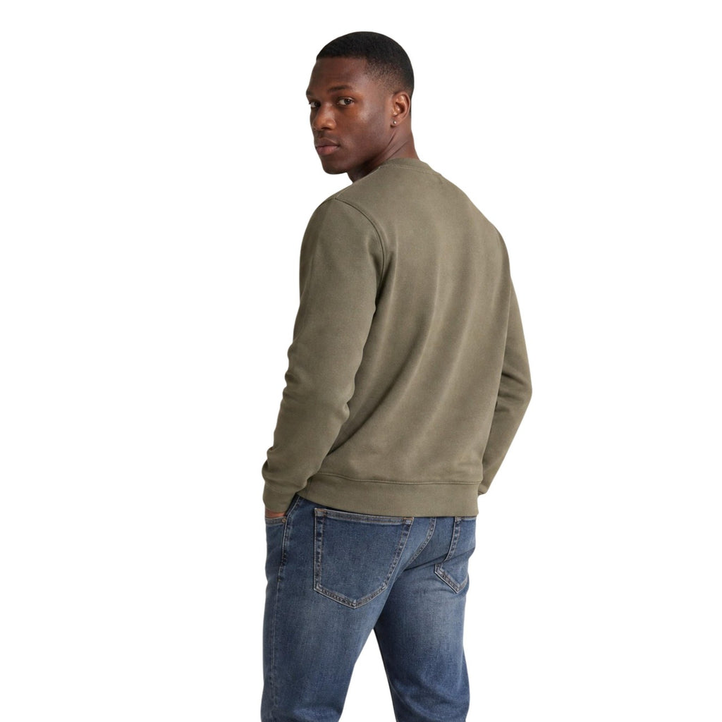 Calvin Klein Jeans — Men’s green sweatshirt — view 3