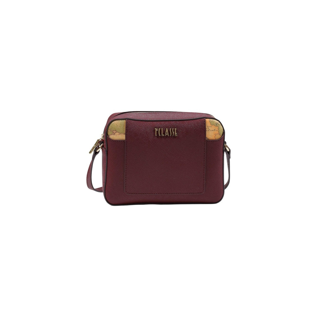 Alviero Martini Prima Classe — Women’s burgundy shoulder bag