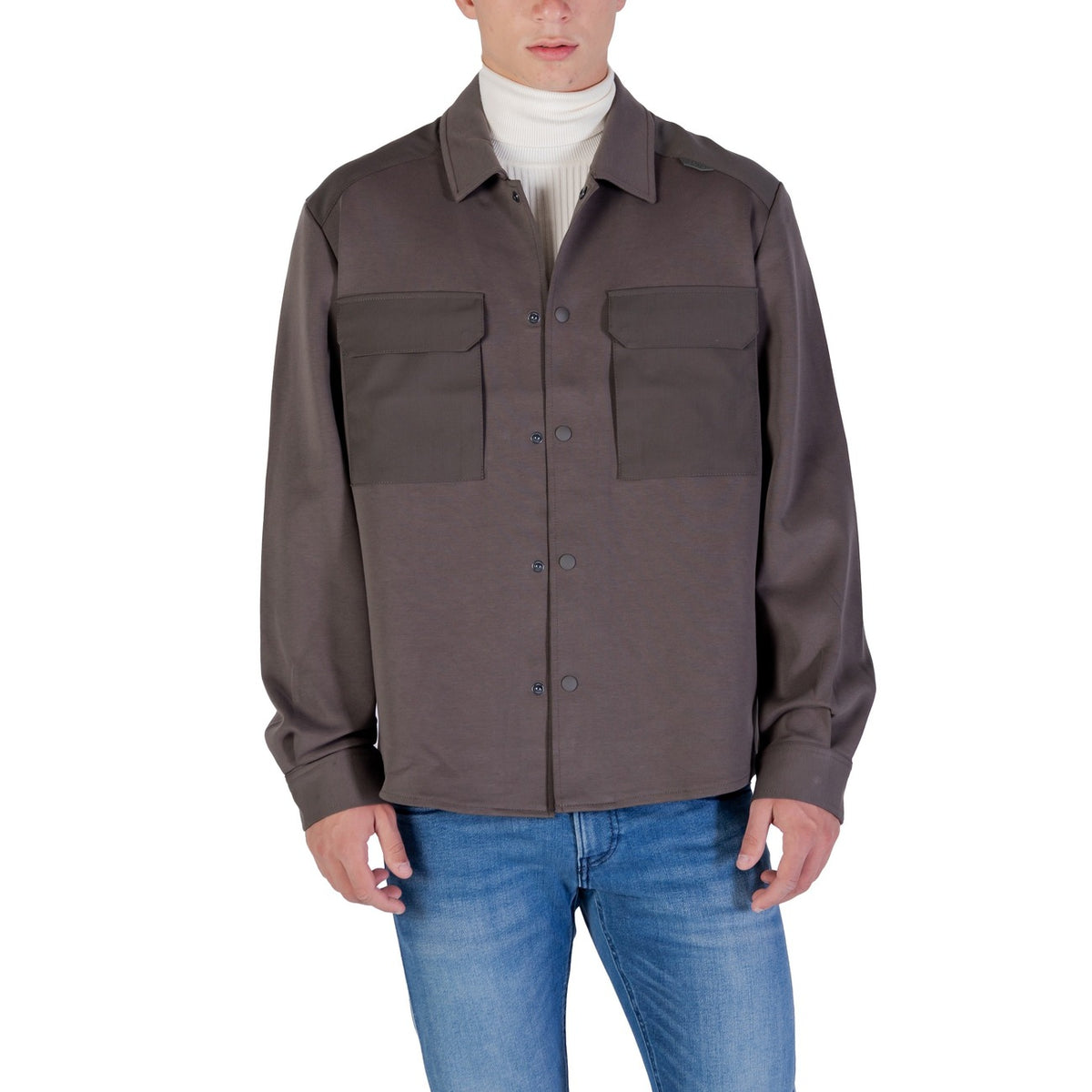 Antony Morato — Chemise réf. MMSL00771-FA150168 vert homme