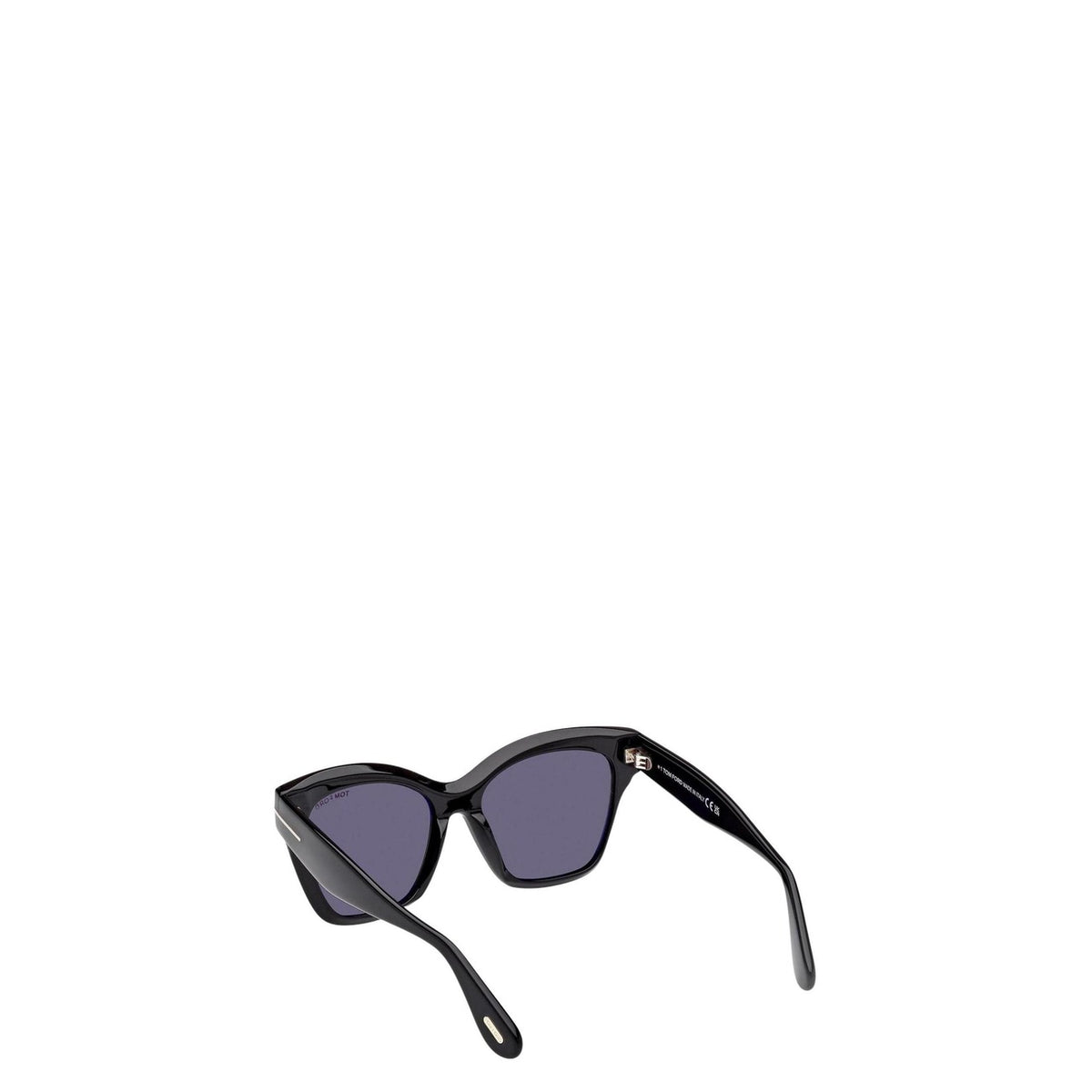 Tom Ford — Lunettes de soleil en acétate noir 55 mm homme — vue 3
