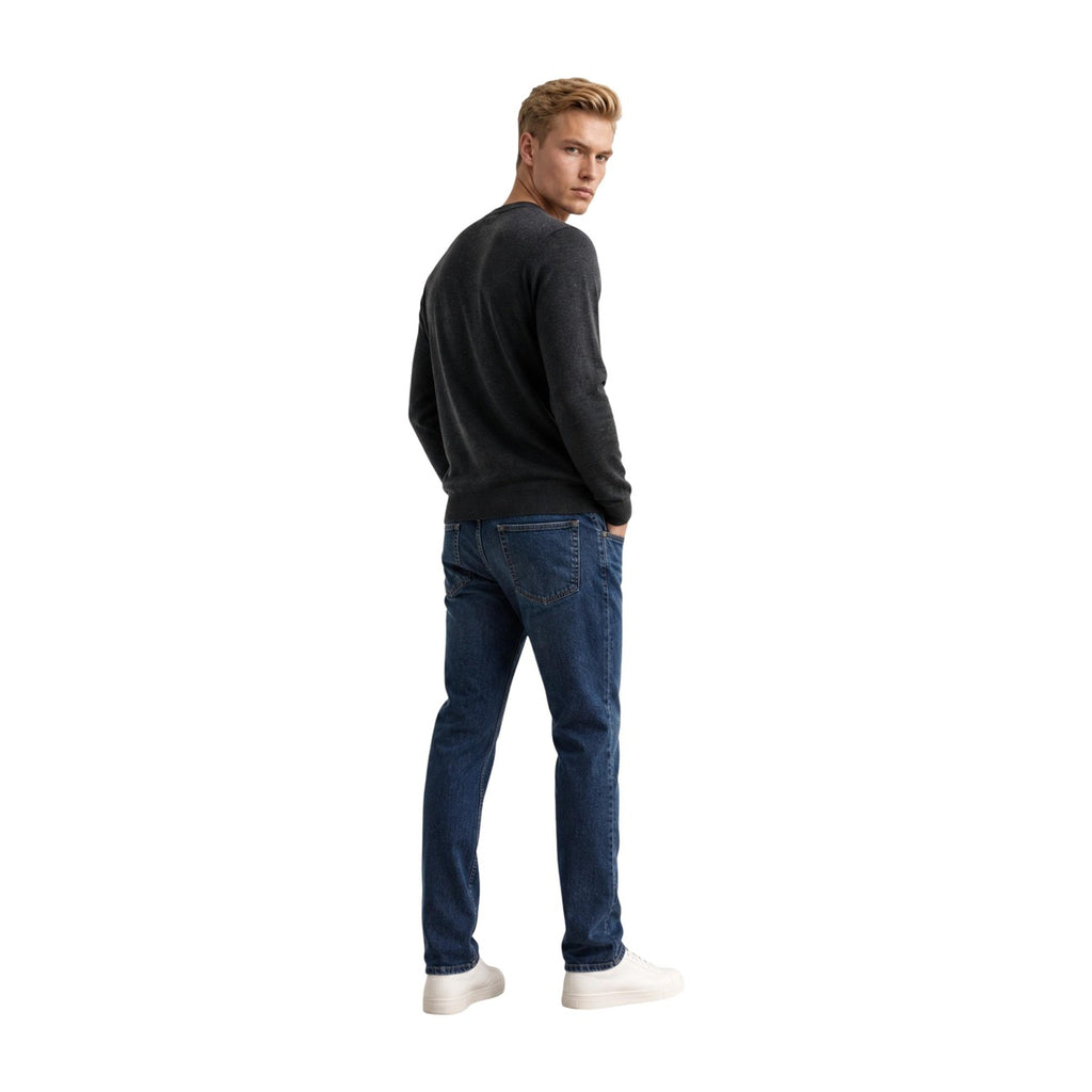 Armani Exchange — Wollmix-Pullover für Herren in Grau — Ansicht 5