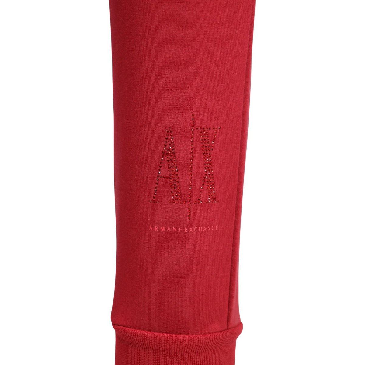 Armani Exchange — Rode stretchbroek voor dames — afbeelding 5