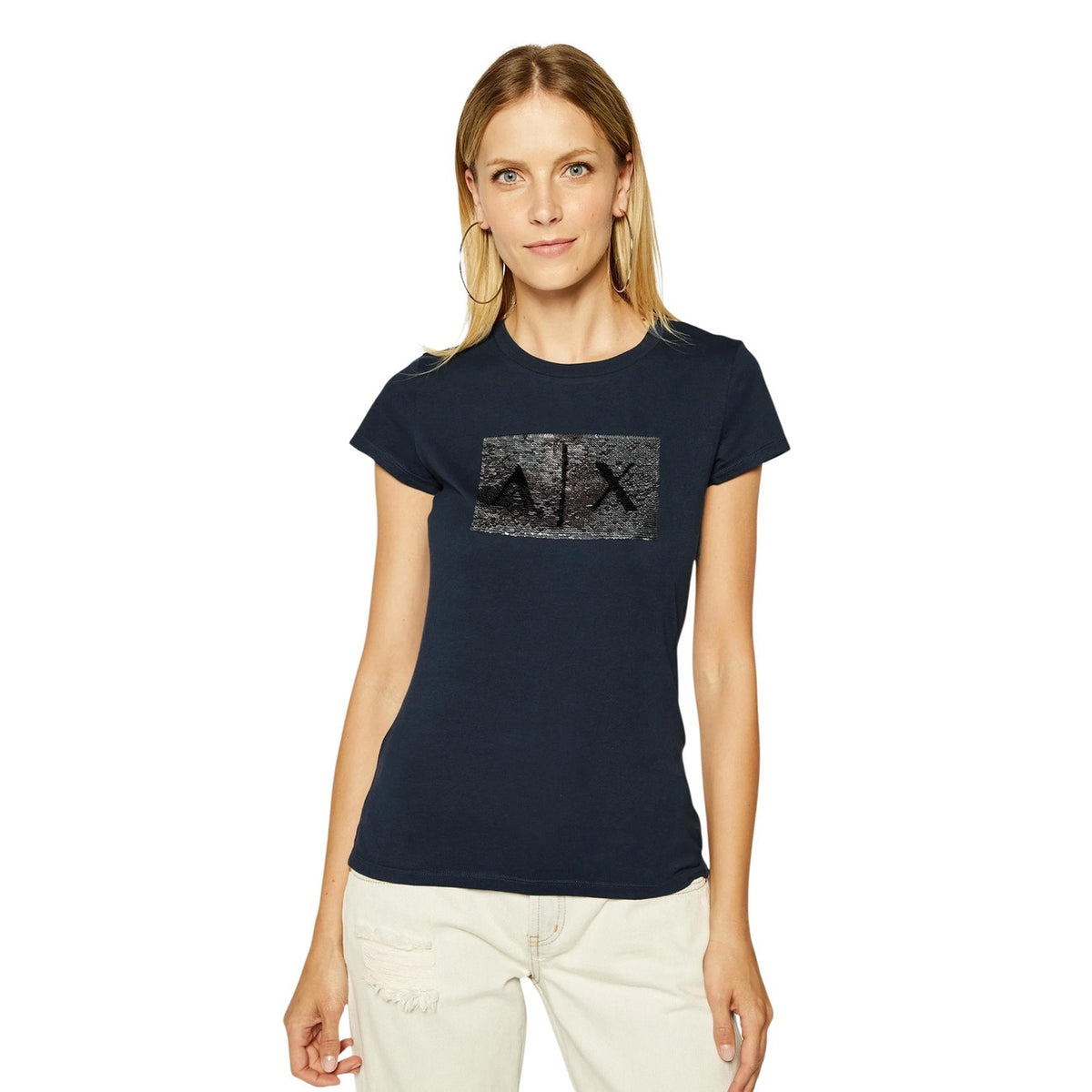 Armani Exchange — 8NYTDL women’s t-shirt — view 4