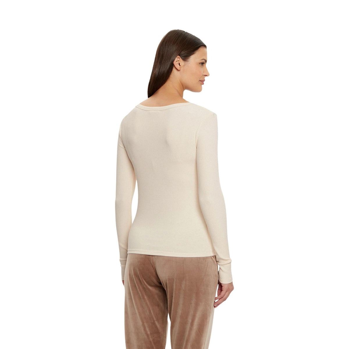 Guess — Colette Rib Top women's t-shirt — view 3