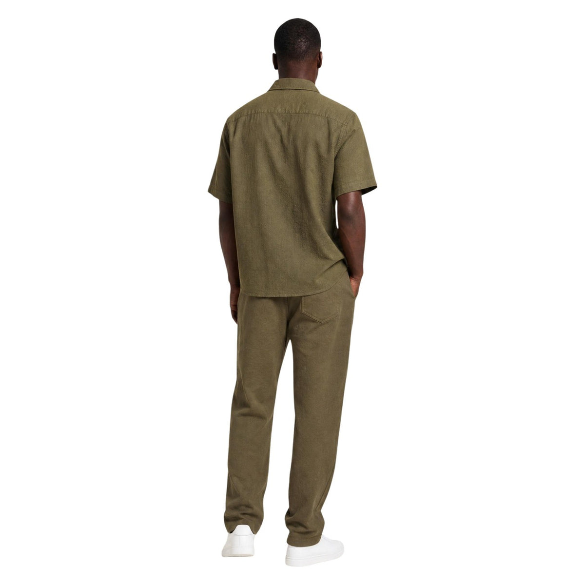 Hydra Clothing — Chemise vert homme — vue 4