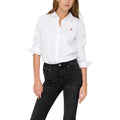 Jacqueline de Yong — Chemise Mio col V blanc femme