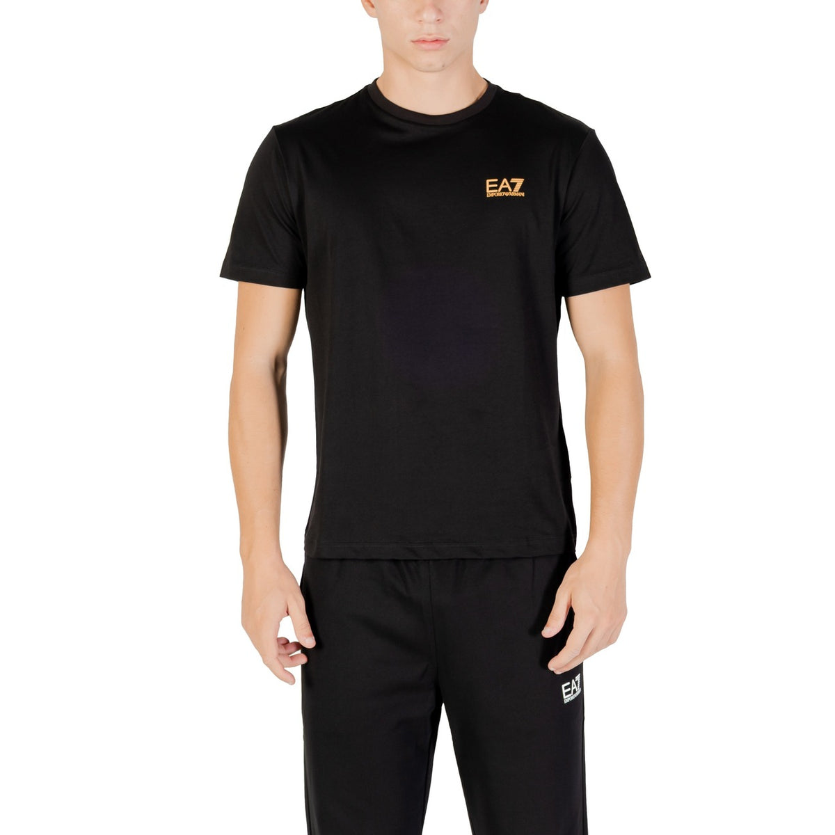 EA7 — Grijs T-shirt voor heren — 8NPT25 PJVPZ — afbeelding 8
