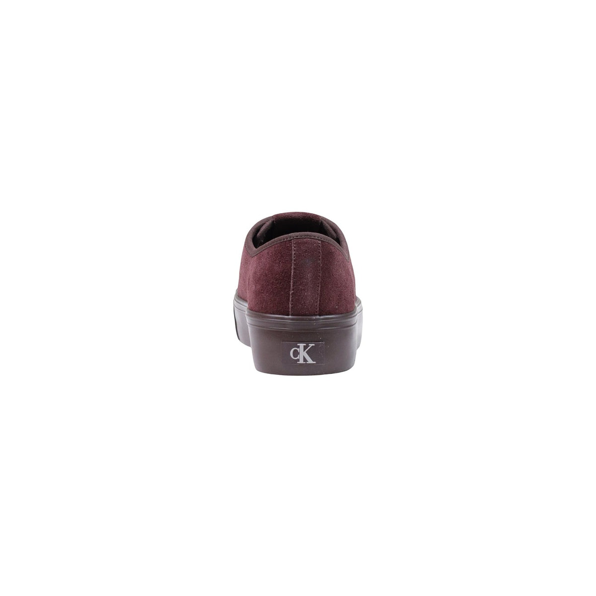 Calvin Klein — Baskets bordeaux femme — vue 4
