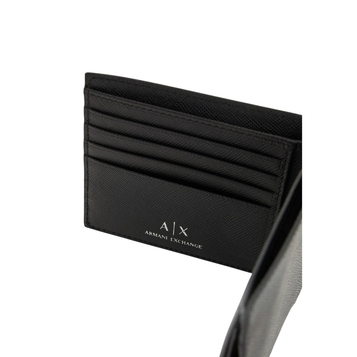 Armani Exchange — Geldbörse aus Leder XM000167 schwarz Herren — Ansicht 2