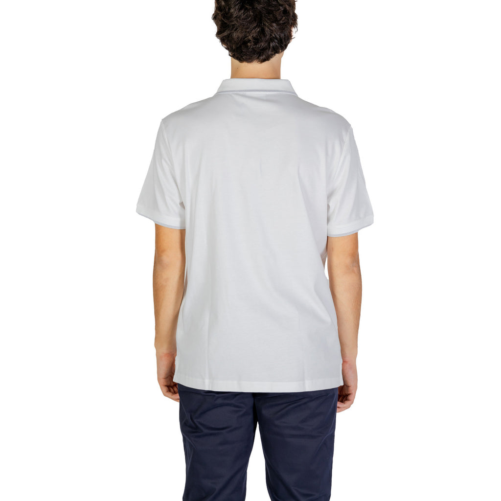 Calvin Klein Jeans — Polo K10K113072 blanc homme — vue 2