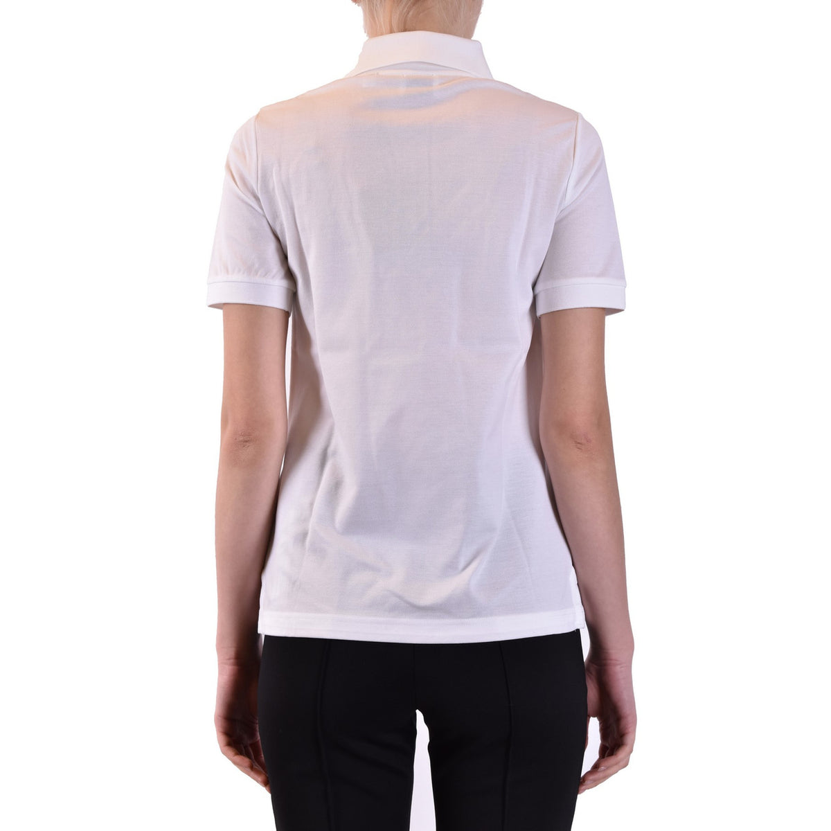 Burberry — Polo réf. B_43989 blanc femme — vue 4