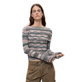 Desigual — Women’s gray Burt sweater