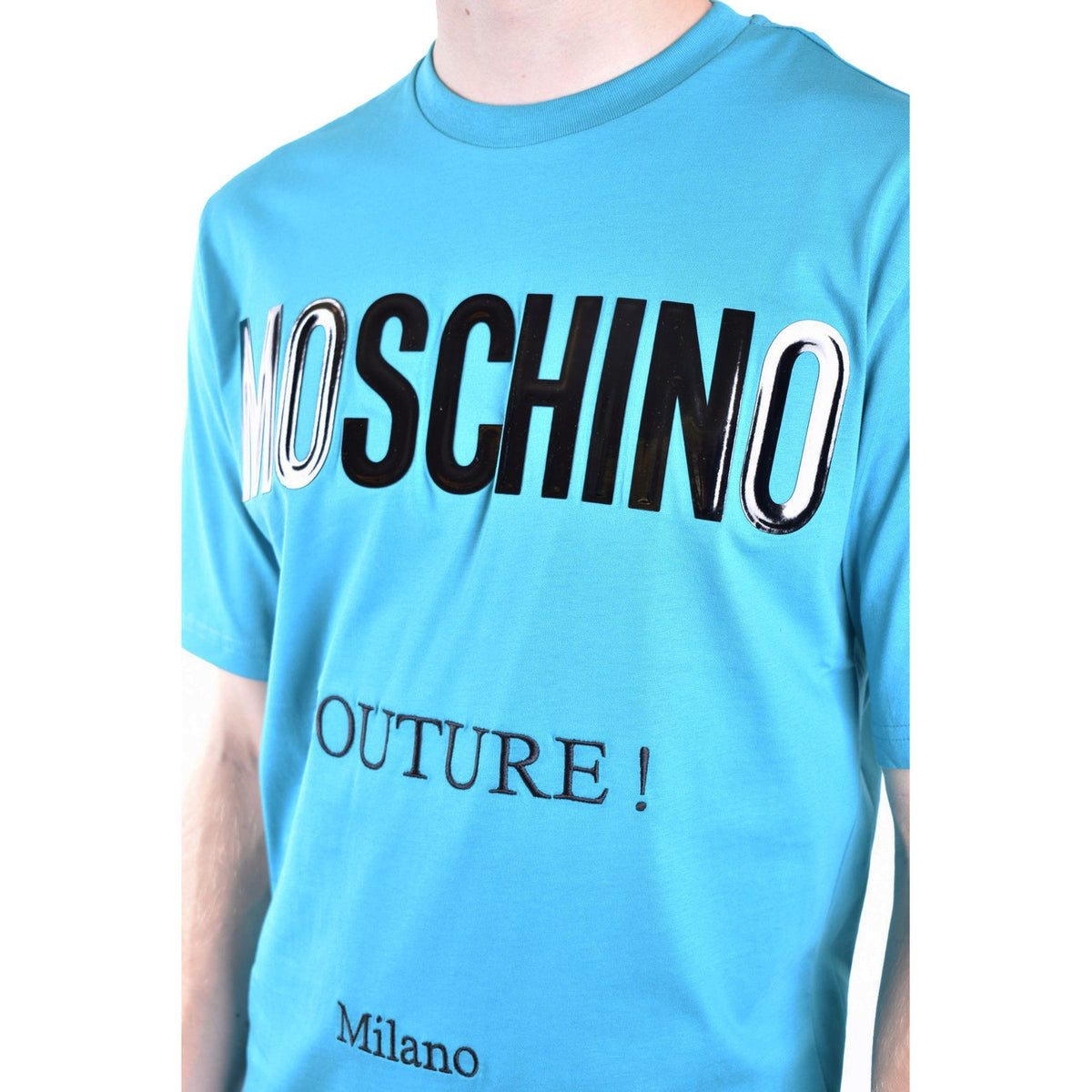 Moschino — T-shirt ref. B_44123 azure blue man — view 6