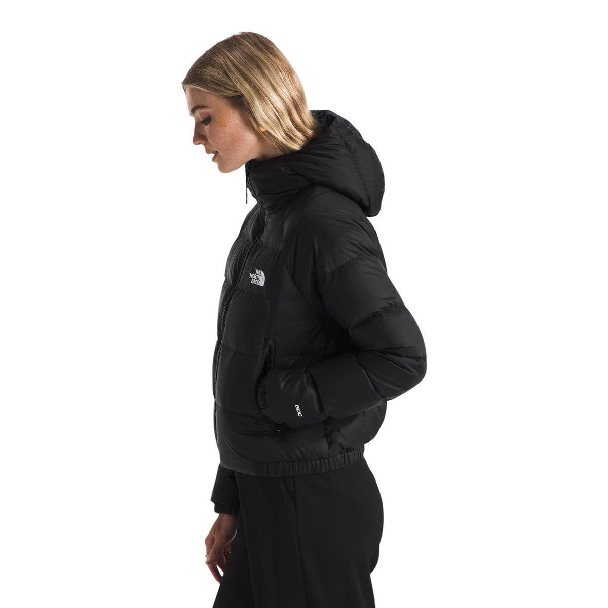 The North Face — Doudoune Hydrenalite à capuche femme — vue 2 — Noir