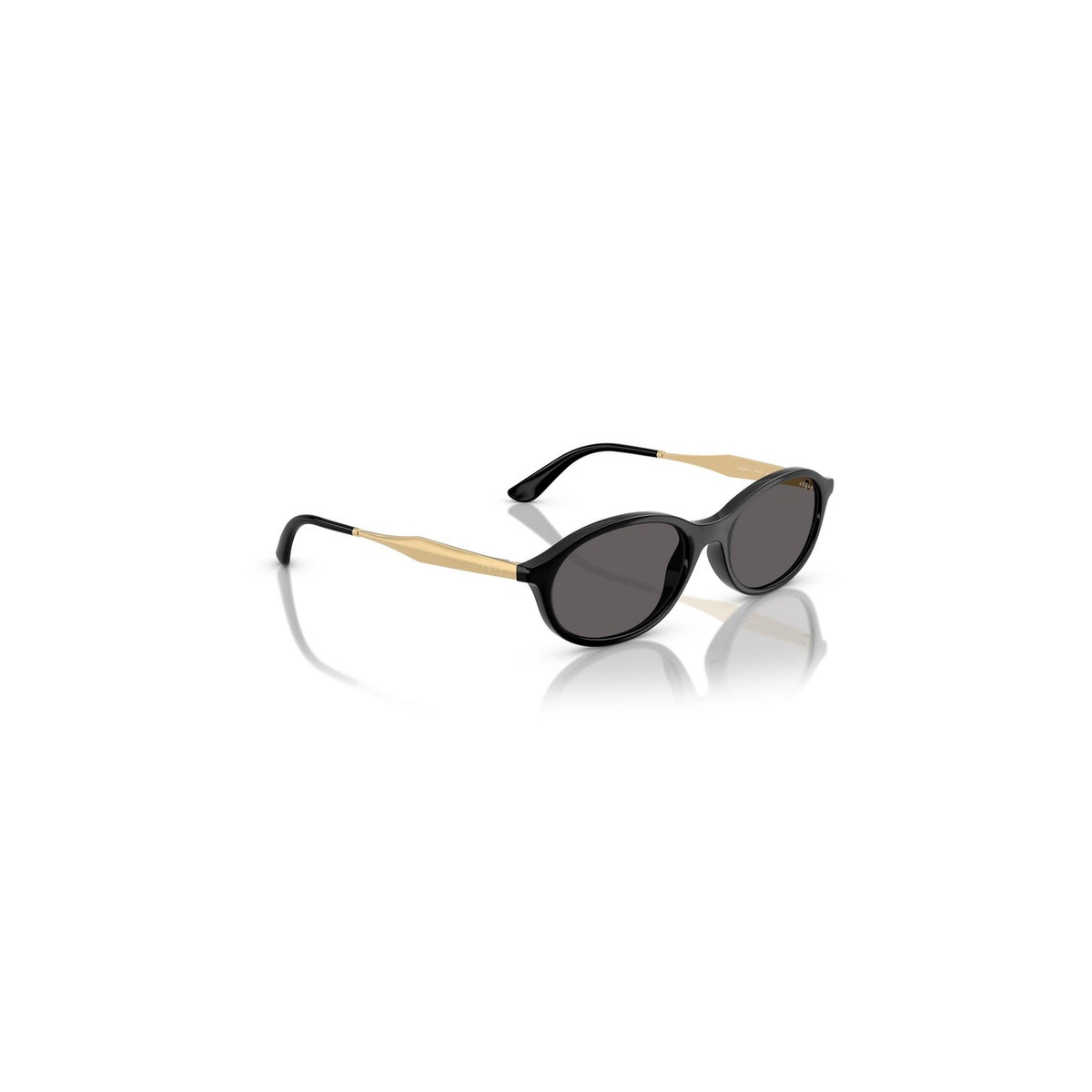 Vogue Eyewear — Ronde zonnebril van zwart metaal voor dames — afbeelding 5