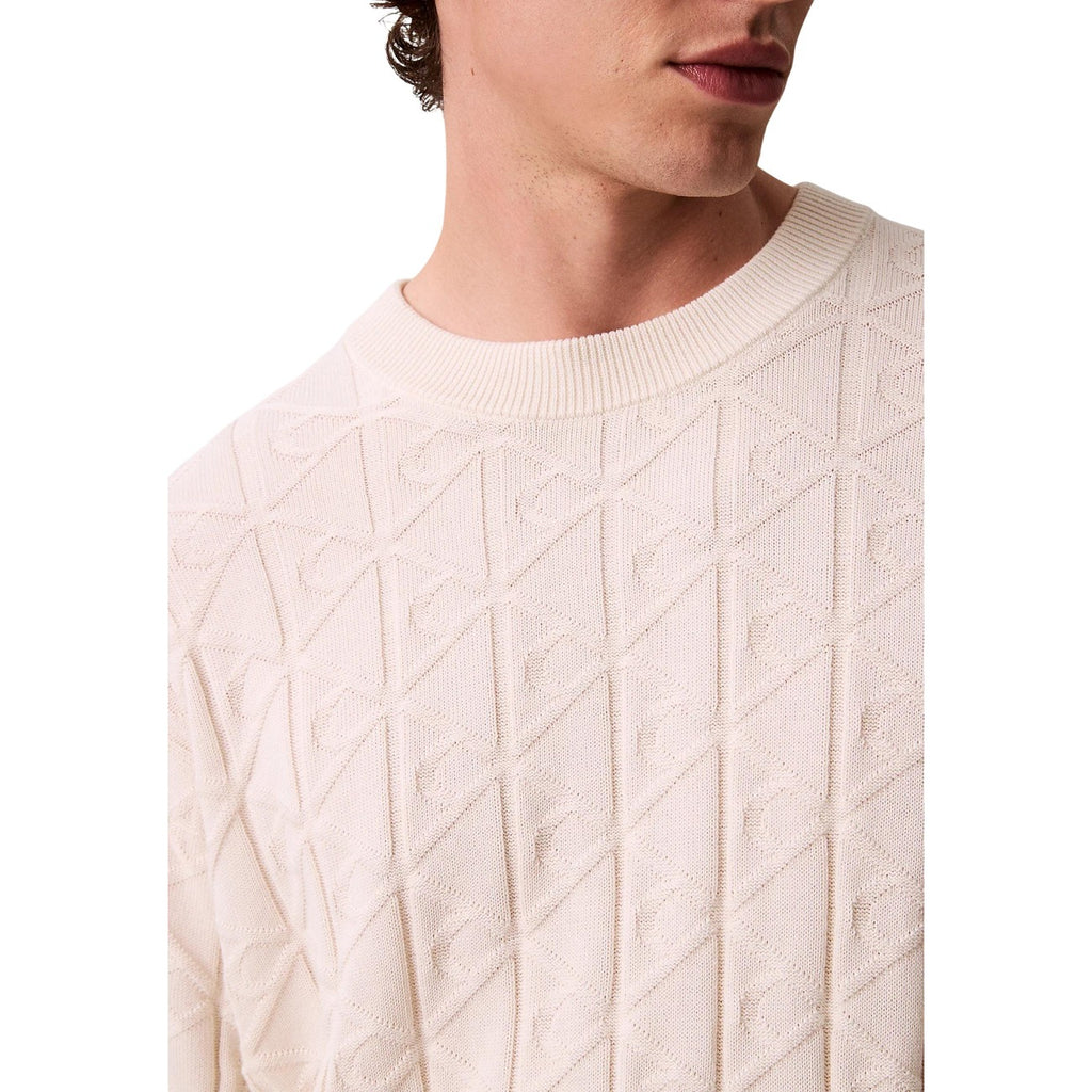 Calvin Klein Jeans — Men’s white sweater — view 2