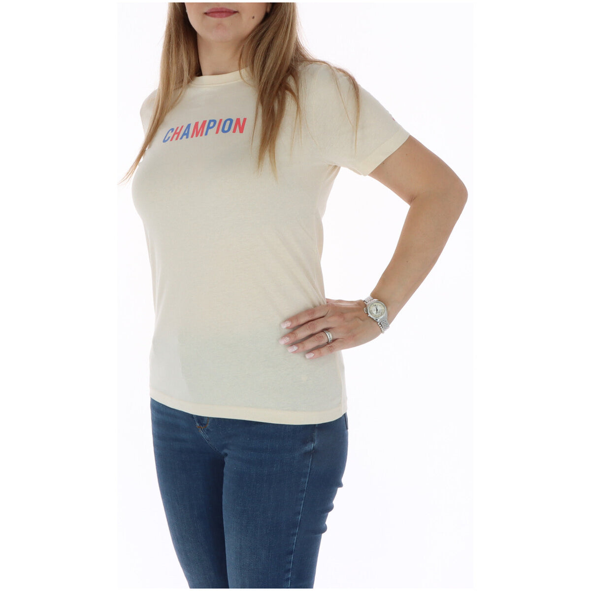Champion — Bedrucktes T-Shirt für Damen 115993 — Ansicht 2