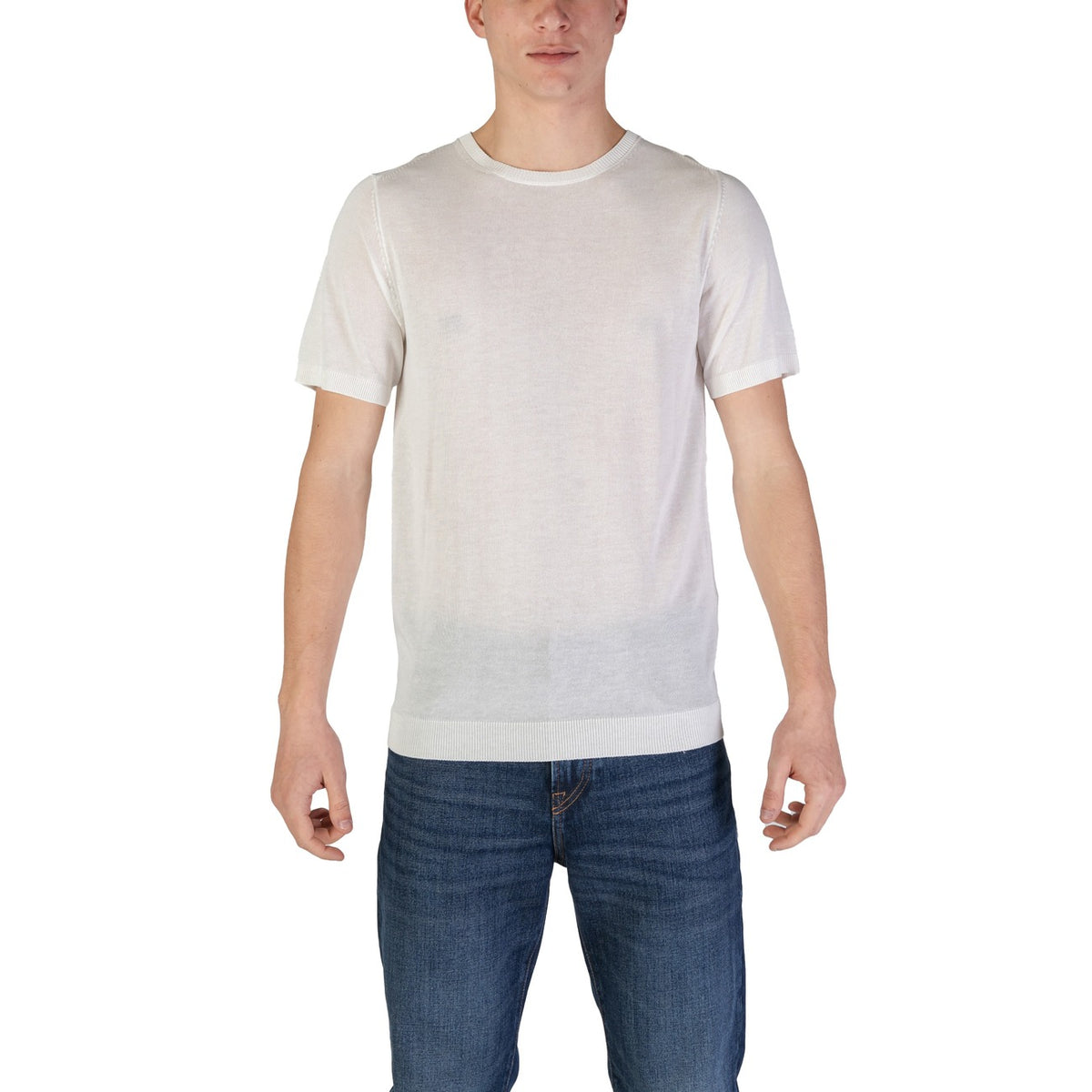 Fashion Brand — Polo blanc homme