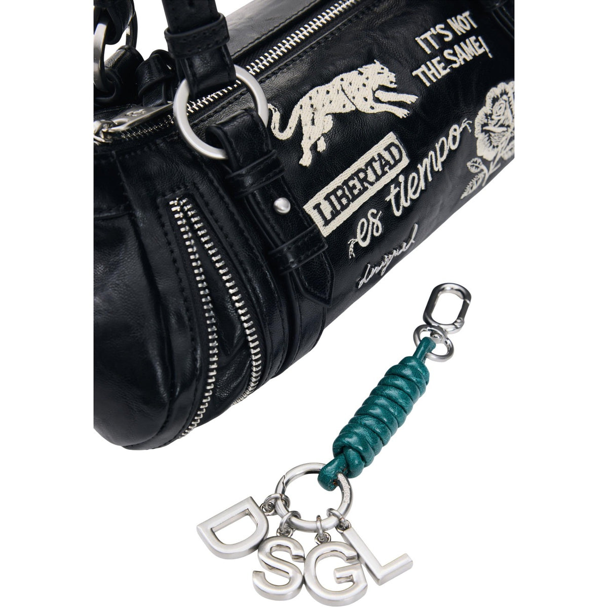 Desigual — Libertas Zarauz Nf black woman bag — view 4