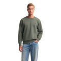 Levi’s — Grünes Herren-Sweatshirt mit Rundhals