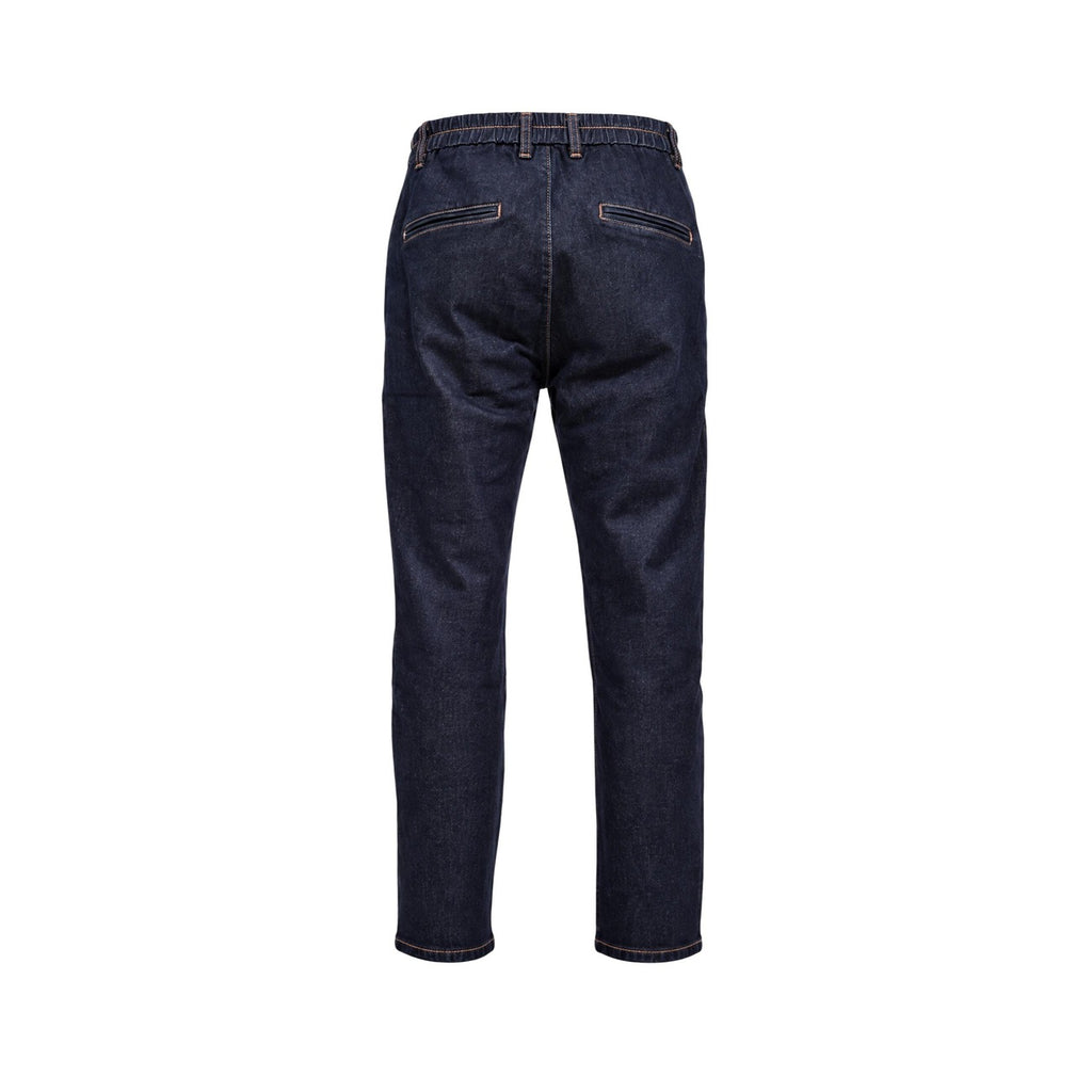Gianni Lupo — Jonas Carrot 98 blue jeans for men — view 3