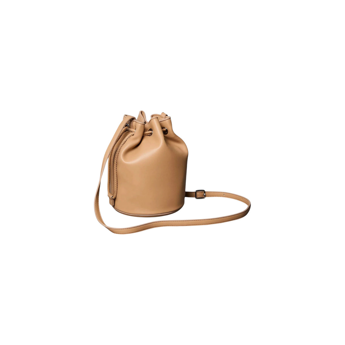 Calvin Klein — Beige bag ref. BOLD CK SMALL BUCKET BAG woman — view 4