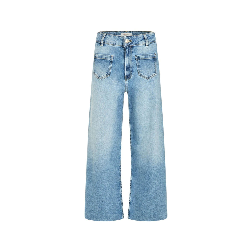 Morgan — Women's light blue jeans — view 3