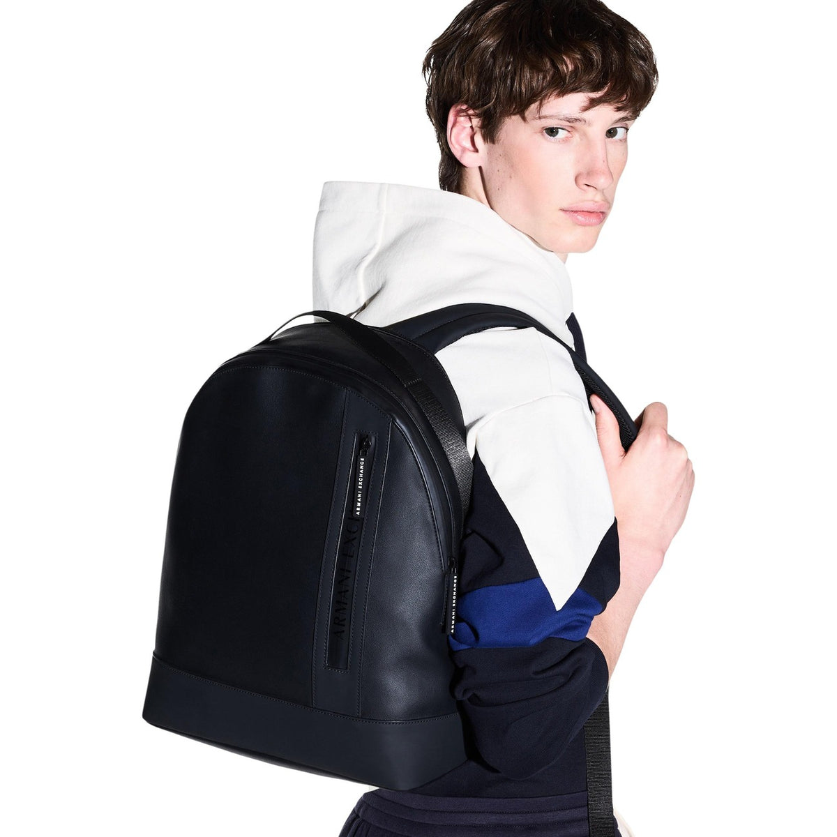 Armani Exchange — Men's black bag — view 2